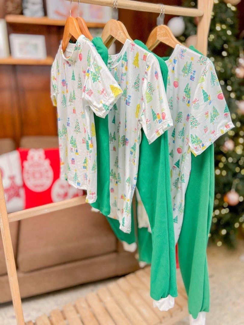 Christmas Family Pajama Terno Sets Babies Kids Babies Kids Fashion on Carousell