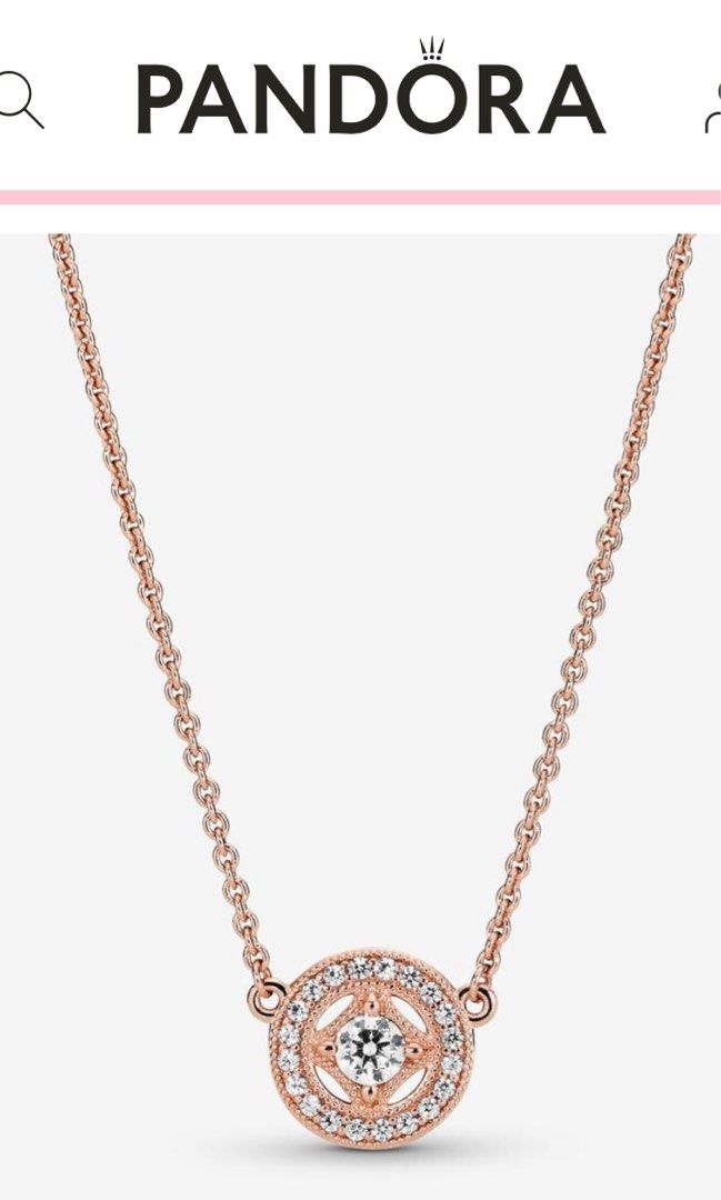 Circle pandora necklace Women s Fashion Jewelry Organisers Necklaces on Carousell