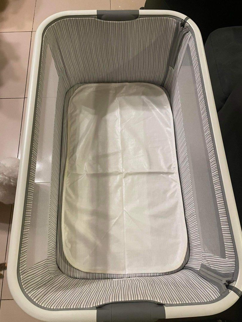 Comfy Bumpy ComfyBumpy Co Sleeping Bassinet Bed Side Crib For Baby Babies Kids Baby Nursery Kids Furniture Cots Cribs on Carousell