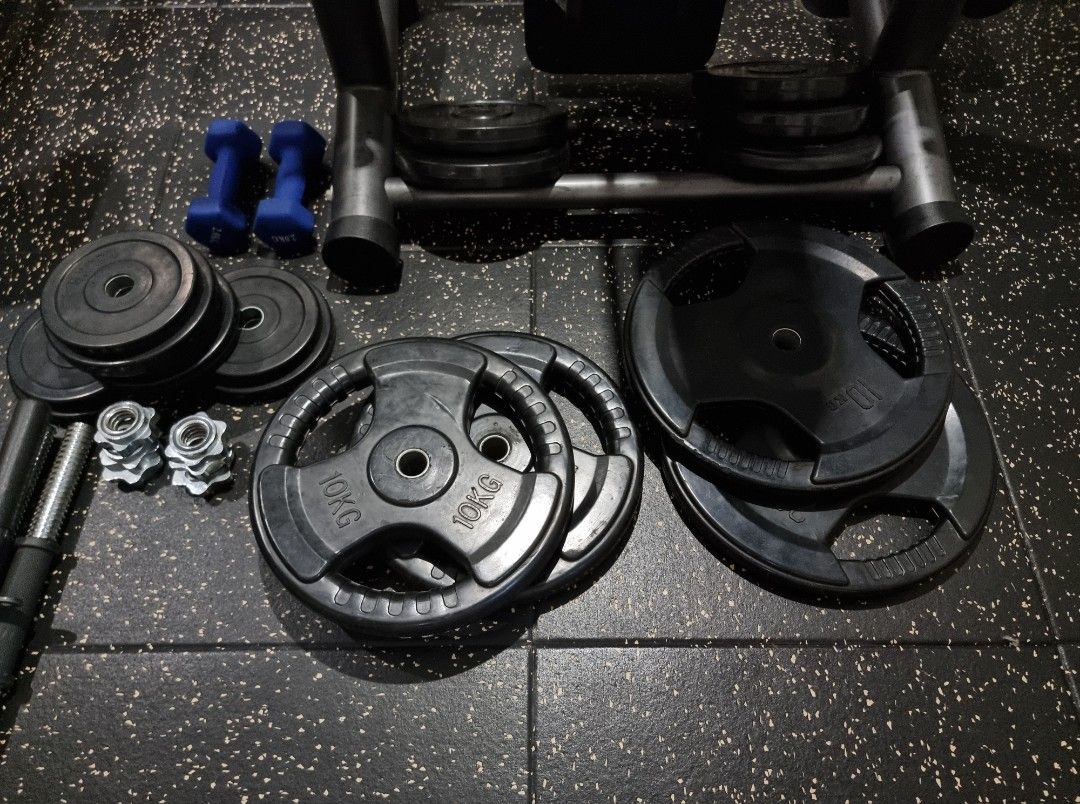 Compact weight bench hotsell set