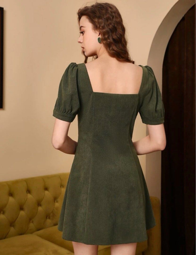 Corduroy dress (Category: Dresses) located in Cebu City. Submitted by Love_April (Listing ID 1261092364, Image 2). Description: Very nice in actual .