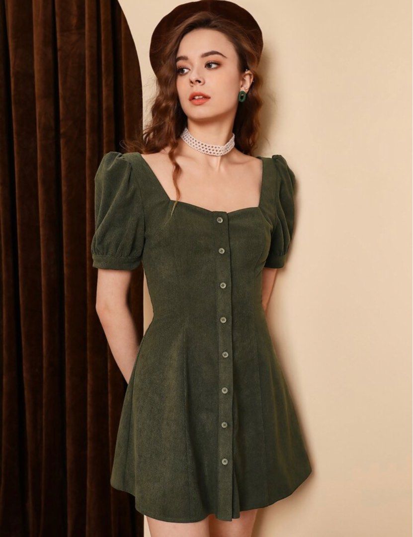 Corduroy dress (Category: Dresses) located in Cebu City. Submitted by Love_April (Listing ID 1261092364, Image 1). Description: Very nice in actual .