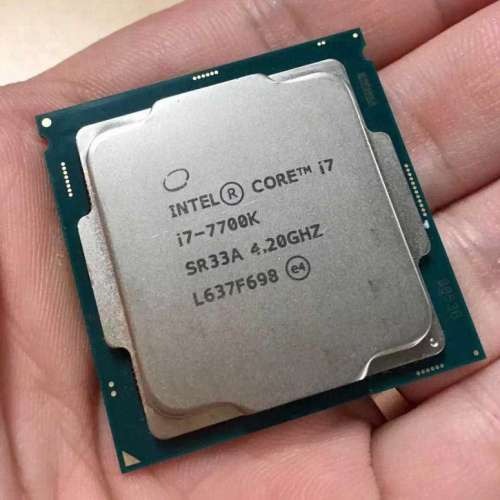 CPU Intel Core i7 7700K, 電腦＆科技, 桌上電腦- Carousell
