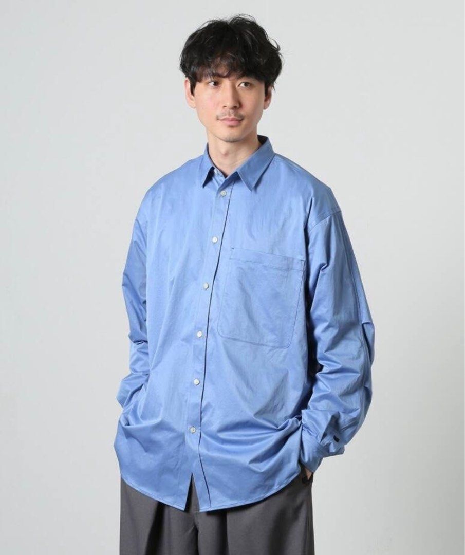 DAIWA PIER39 TECH REGULAR COLLAR SHIRTS L/S, 他的時尚, 上身及套裝