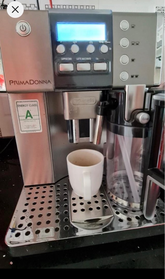 Delonghi primadonna coffee machine, TV & Home Appliances, Kitchen ...