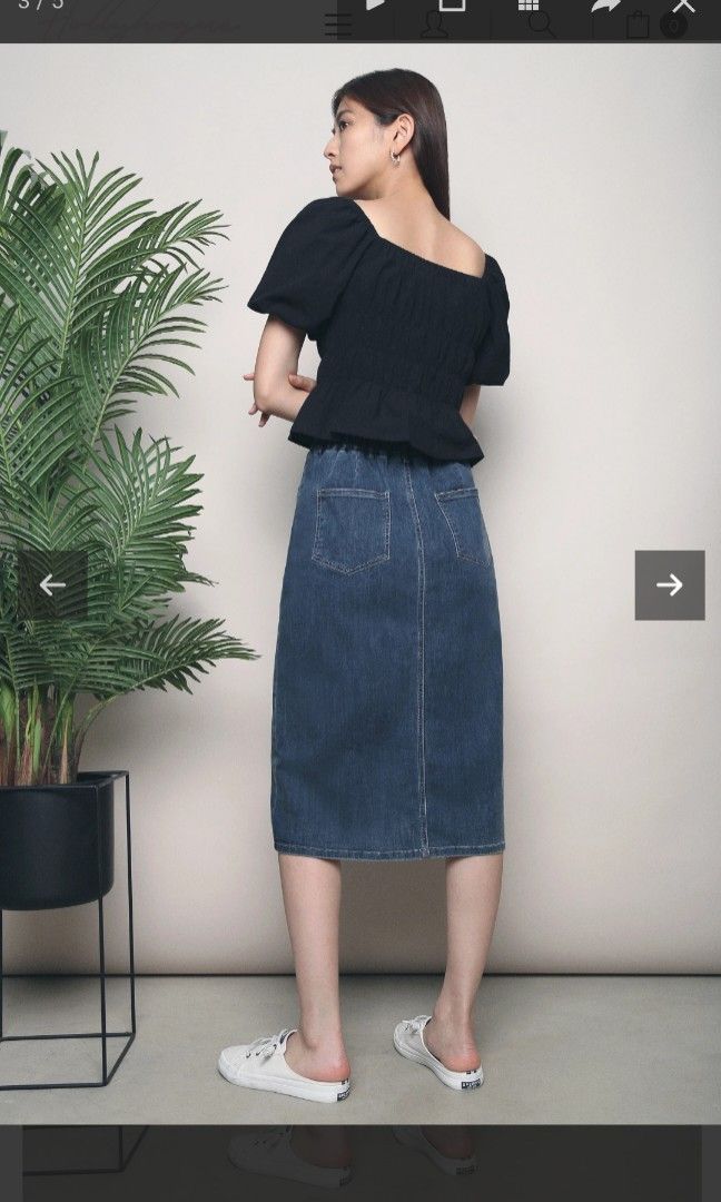 HOW TO WEAR & STYLE: DENIM MAXI SKIRTS (10 Outfits for Spring, Summer,  Fall) | Victoria Hui - YouTube