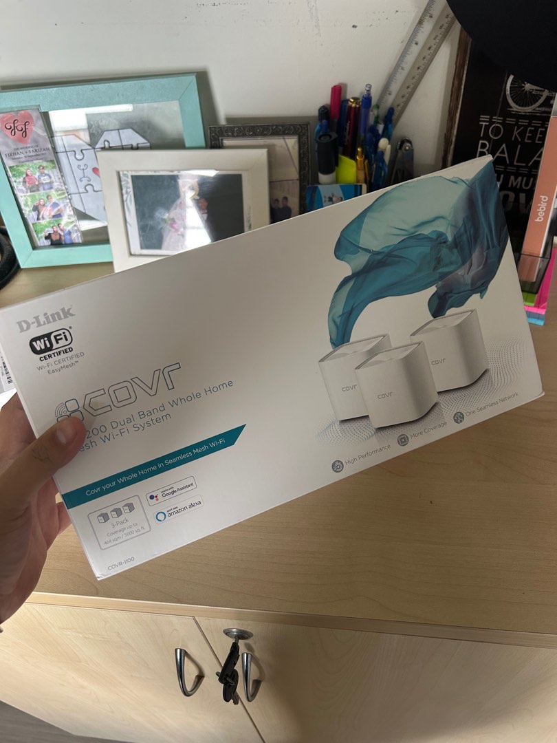 D-Link COVR-P2502 Powerline-adapter AV1300 WLAN AC Wave2 1200, MU-MIMO-technologie, 3 Gigabit-poorten voor Powerline D-Link COVR-P2502 Powerline-adapter AV1300 WLAN AC Wave2 1200, MU-MIMO-technologie, 3 Gigabit-poorten voor Powerline