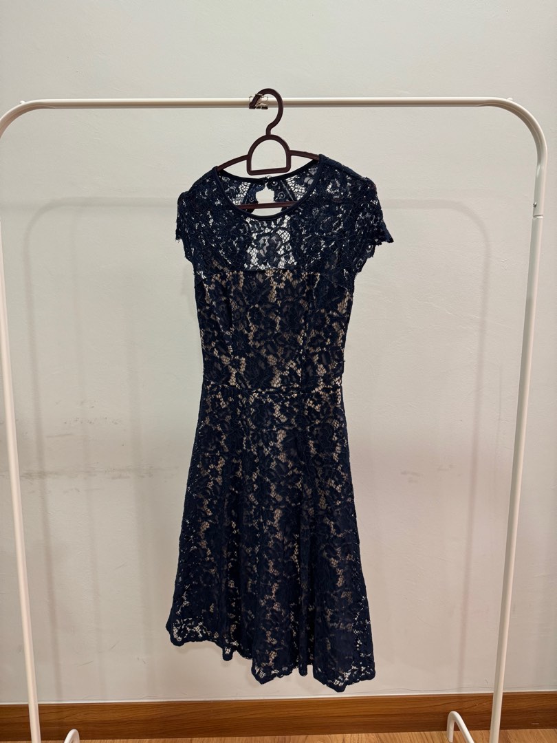 Dorothy Perkins Blue Lace Dress Women s Fashion Dresses Sets