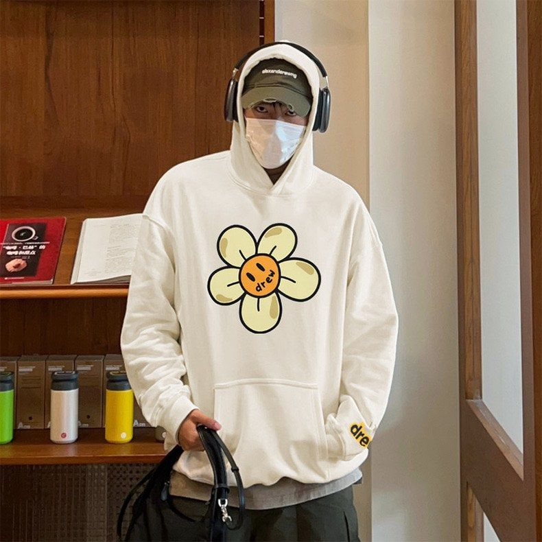 Drew off white daisy hoodie