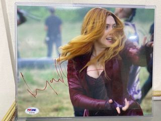 Elizabeth Olsen signed autographed Scarlet Witch photo