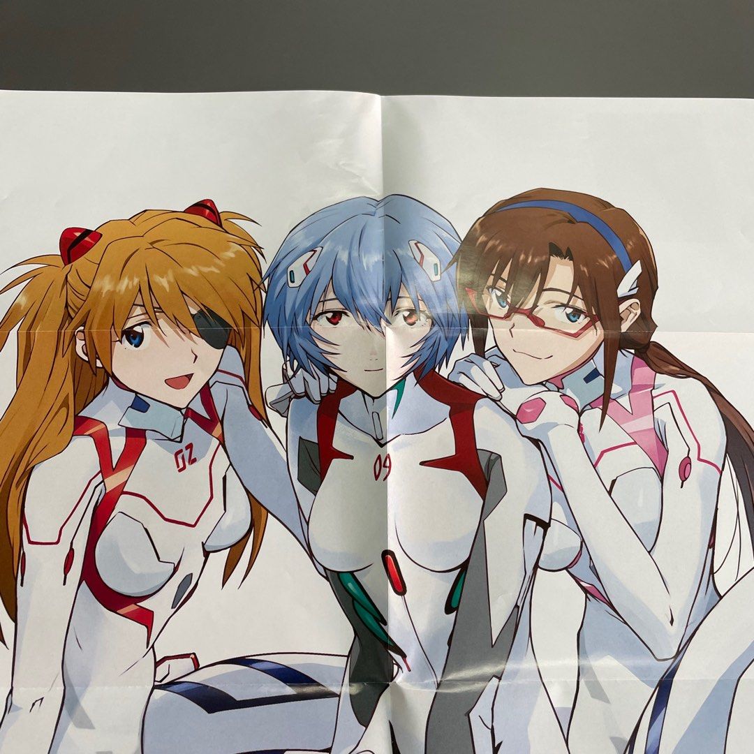 Evangelion Poster, Buku & Alat Tulis, Komik dan Manga di Carousell