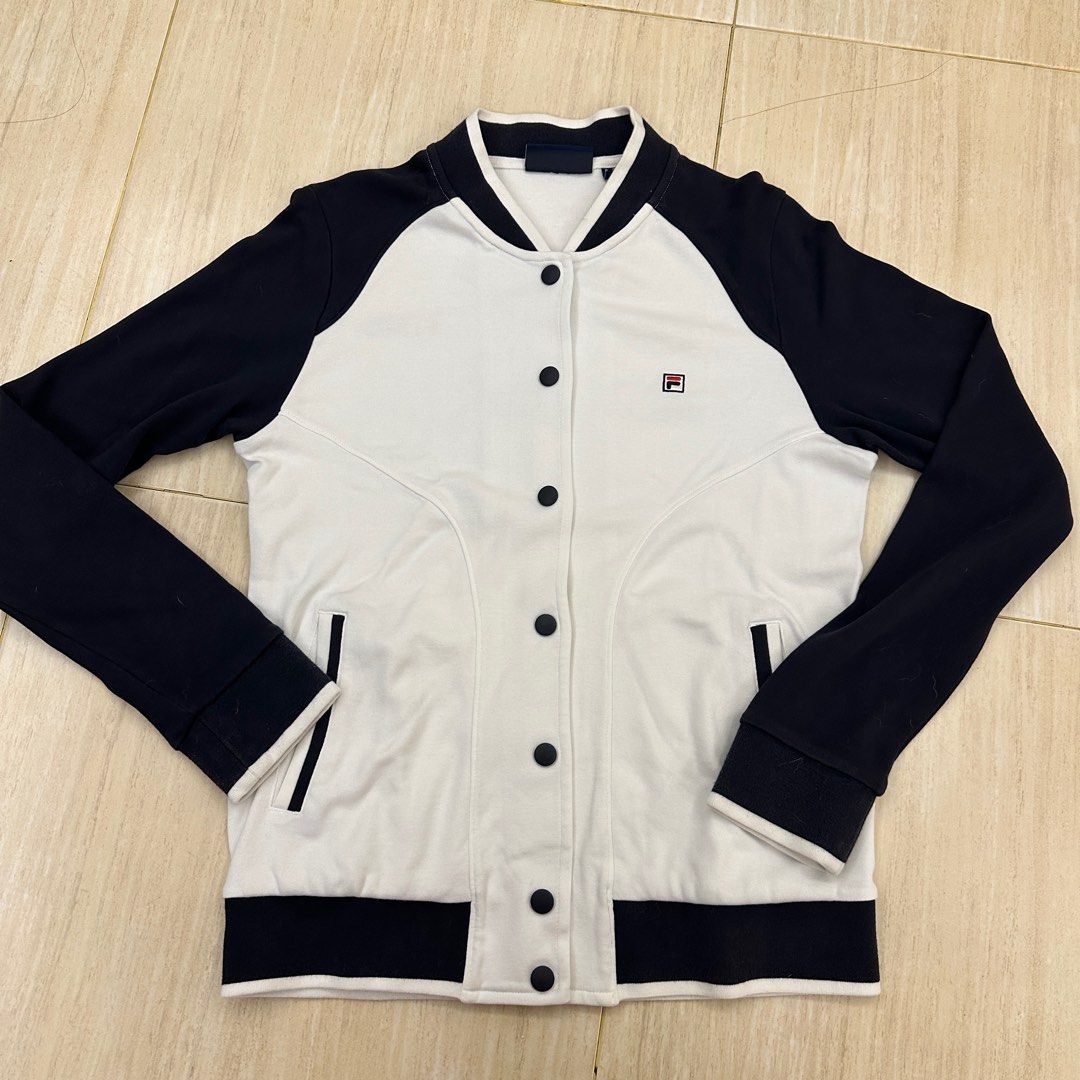 Fila 100 Cotton Jacket US8 Woman Large