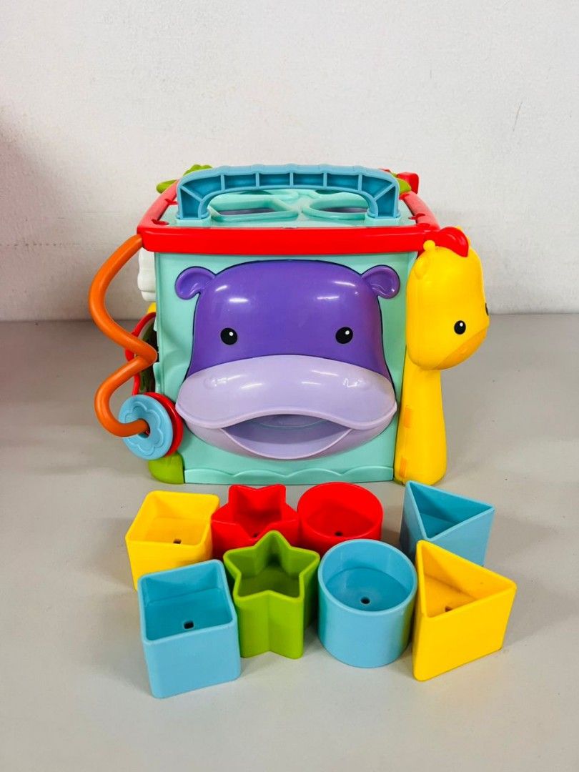 Fisher price shape sorter cube hotsell