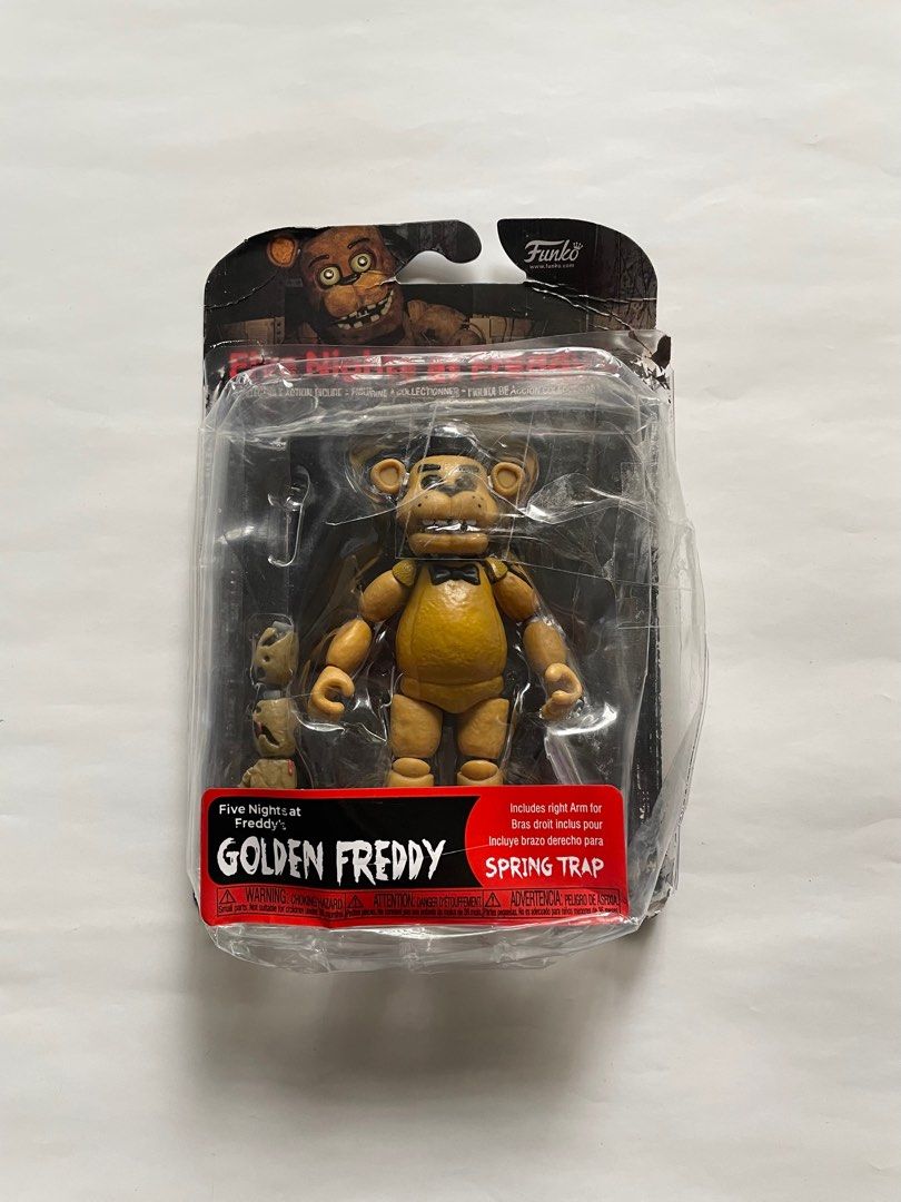 Five nights at freddy's golden freddy action 2025 figure