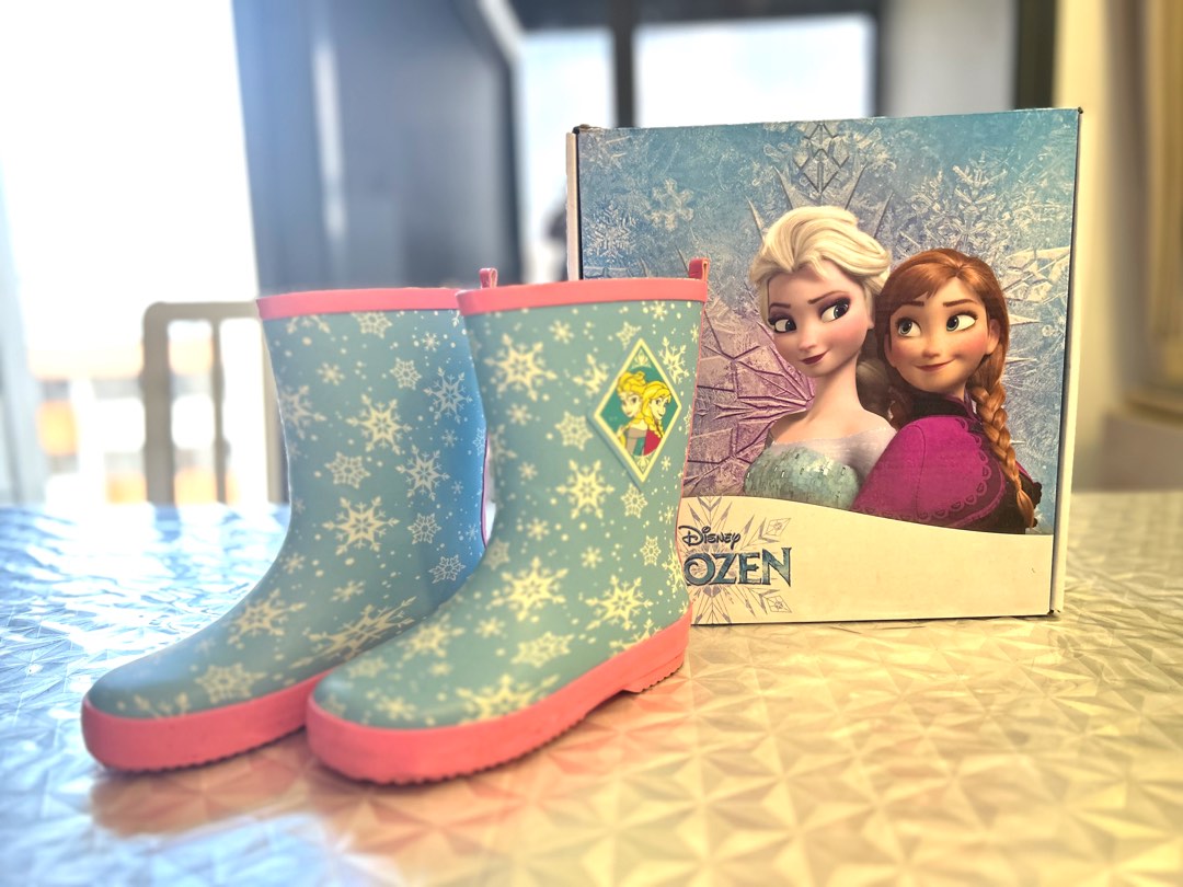 Disney elsa rain boots shop