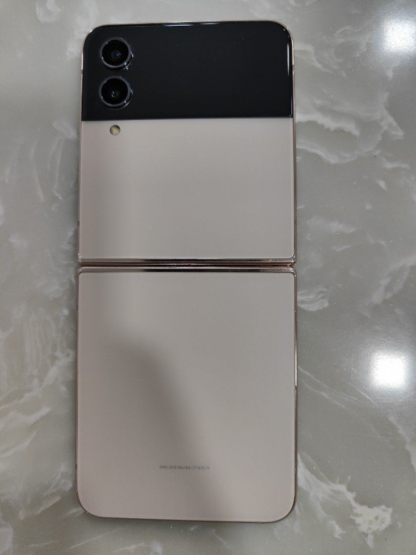 Galaxy Z Flip 4 Pink Gold 128GB, Mobile Phones & Gadgets, Mobile Phones
