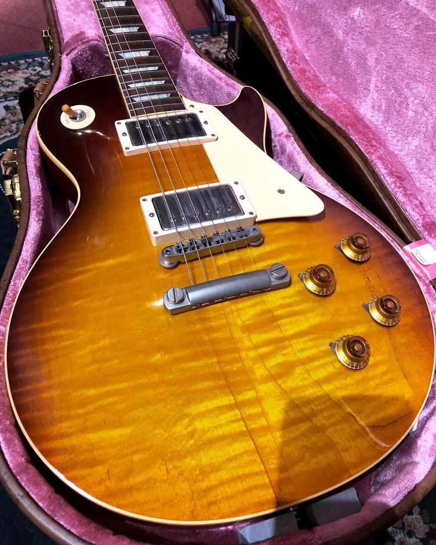 Gibson Custom Shop 1958 Les Paul Standard Reissue Electric Guitar Made