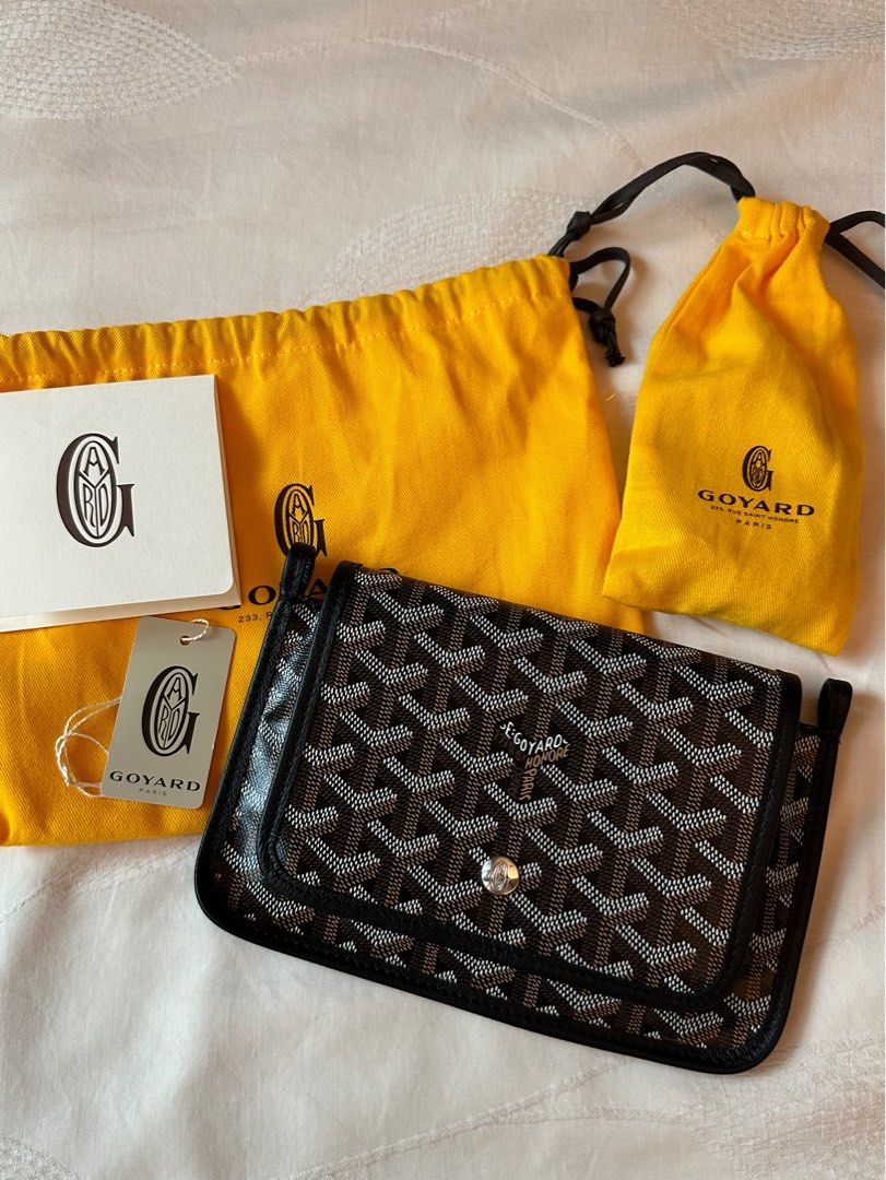 Goyard Victoire Wallet - VIP, Black & Tan