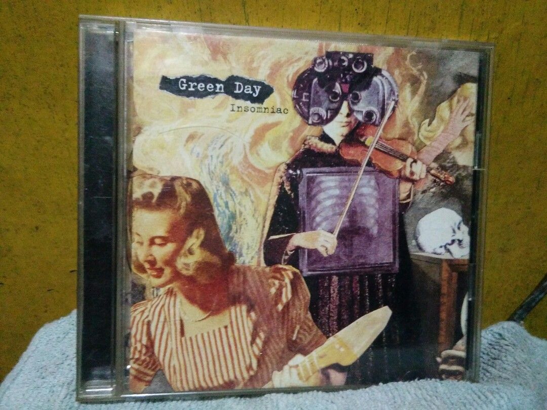 GREEN DAY - INSOMNIAC CD (Category: CDs & DVDs) located in Calamba. Submitted by thekidwholovesvintage (Listing ID 1261103478, Image 1). Description: GREEN DAY - INSOMNIAC CD MINT CONDITION FREE SHIPPING.