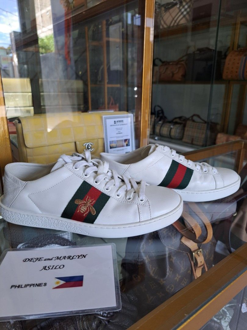 Gucci Ace Classic Low Top Sneakers Luxury Sneakers Footwear on