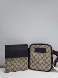 Gucci Black GG Supreme Monogram Tiger Print Clutch Bag – Queen Bee