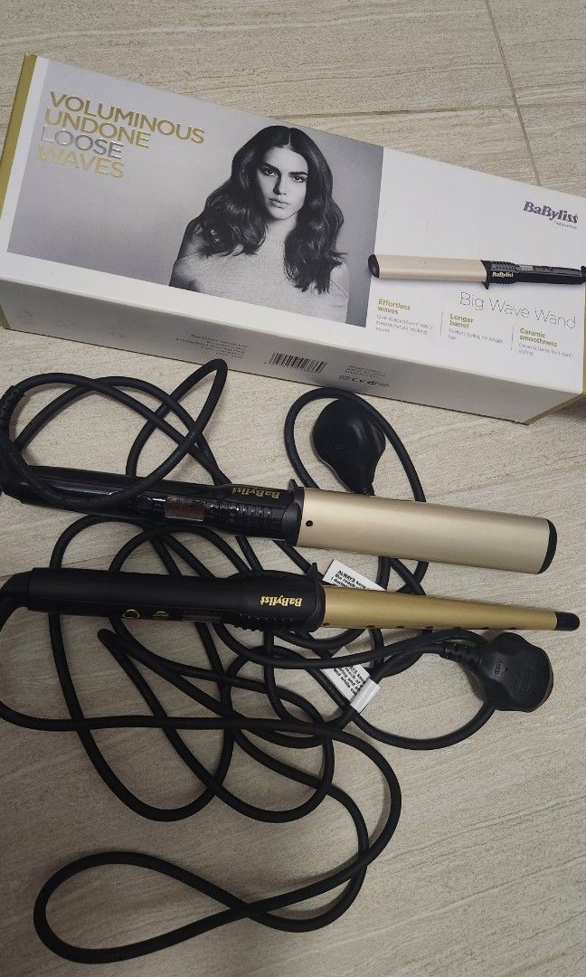 Babyliss big best sale wave curling wand