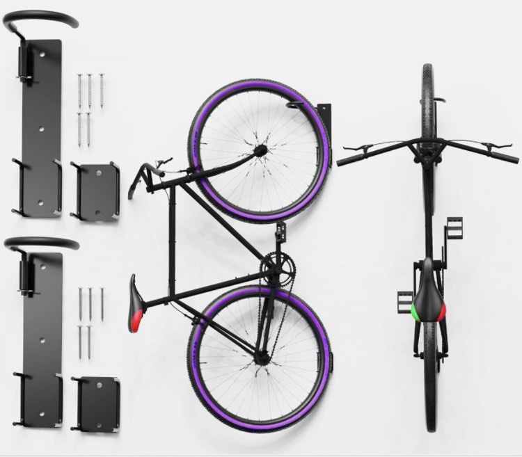Swivel bike wall mount hotsell