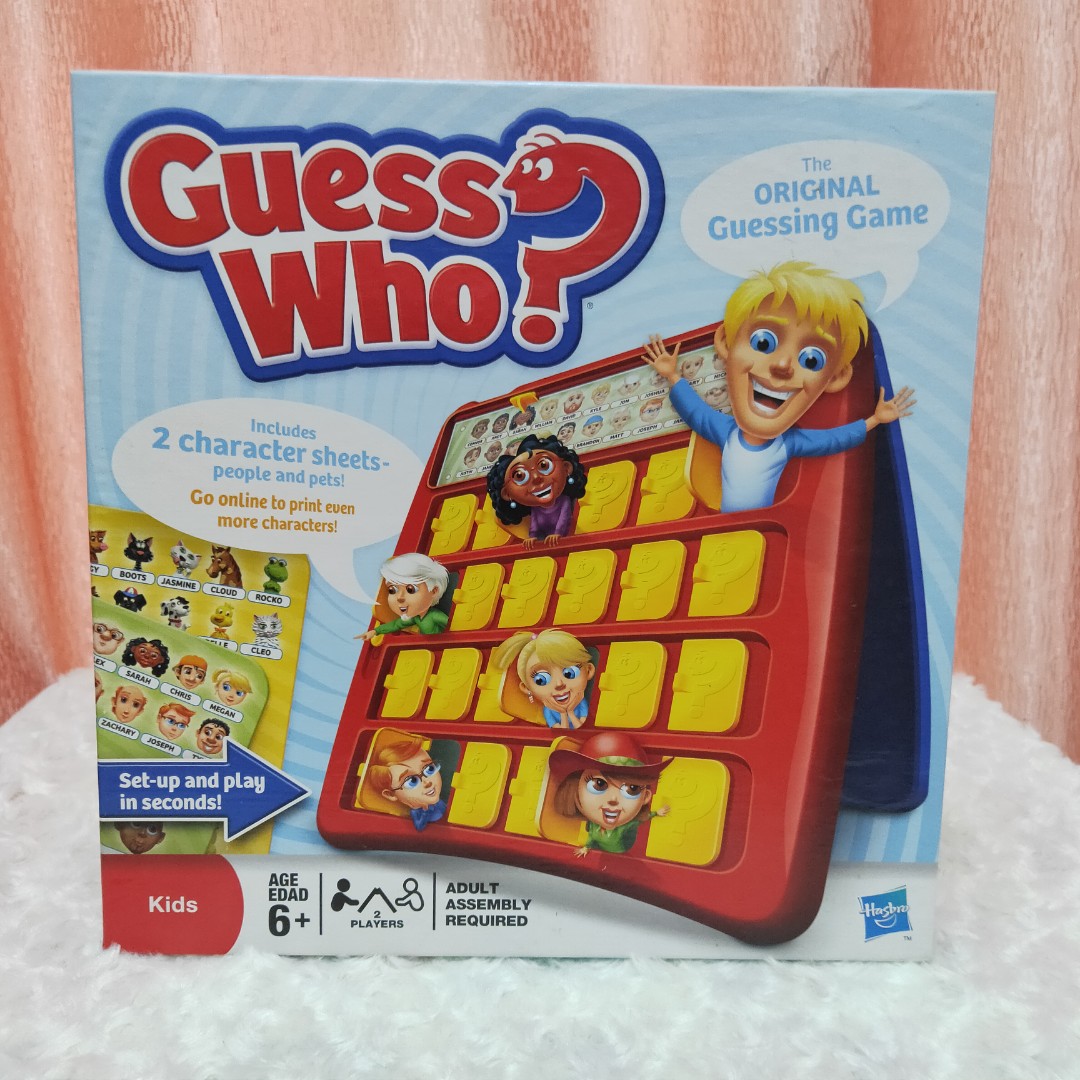 Hasbro Toy Group Guess Who, Hobbies & Toys, Toys & Games on Carousell