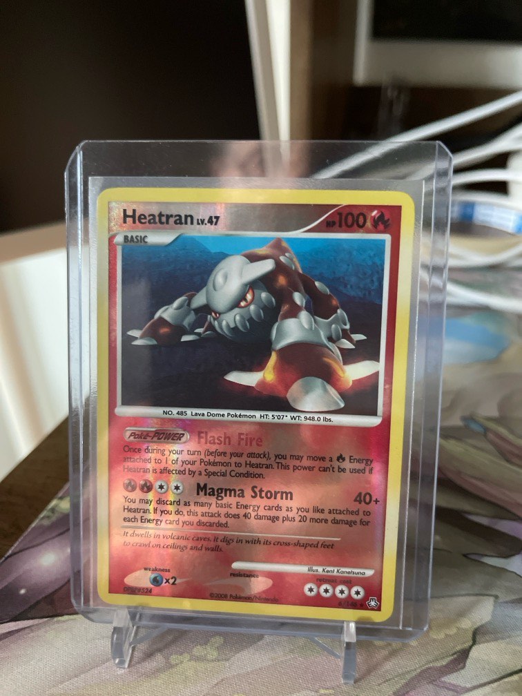 Heatran Legends Awakened #6 Reverse Holo, Hobbies & Toys, Toys & Games on Carousell Heatran Legends Awakened #6 Reverse Holo, Hobbies & Toys, Toys & Games on Carousell