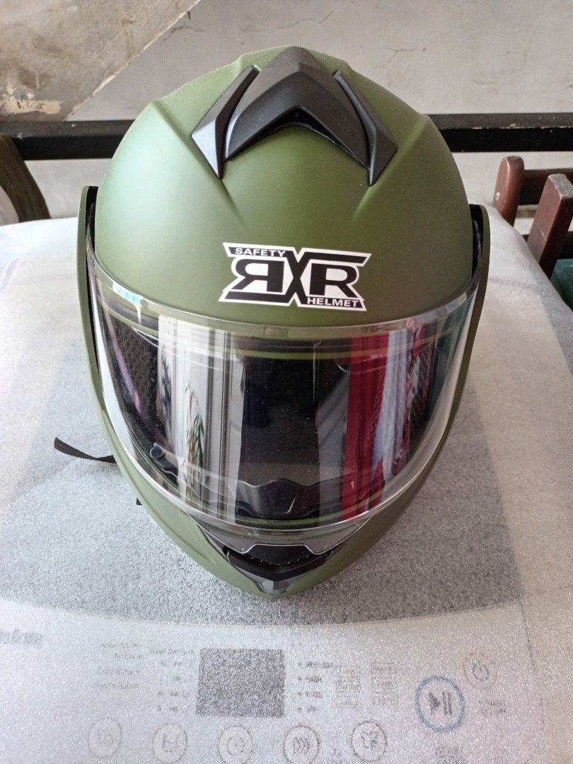 Rxr helmet 2025 dual visor