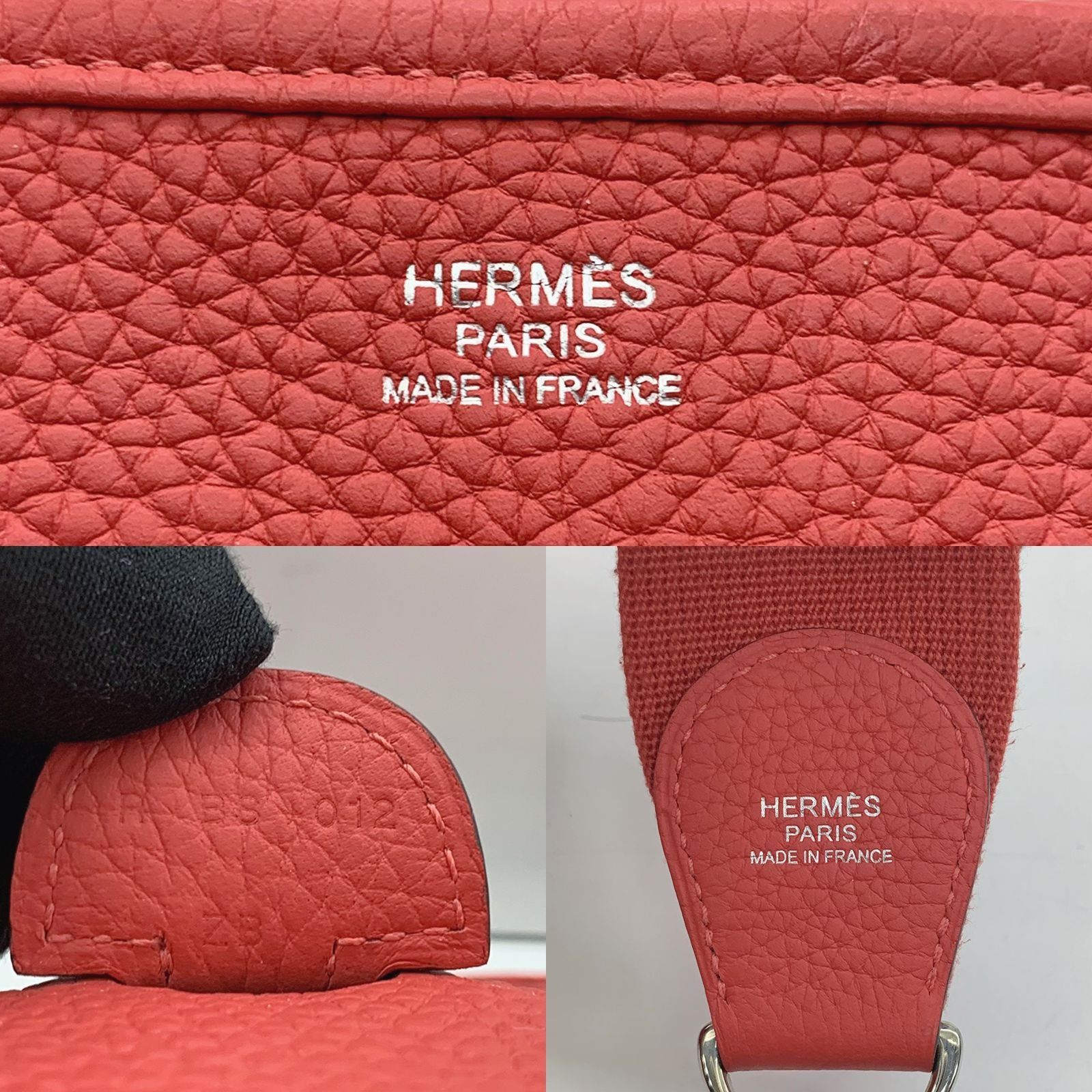 Hermès, Clemence Bougainvillier Red Evelyne