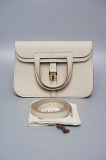 Hermès Constance 18 Rose Azalee Swift Palladium Hardware PHW A