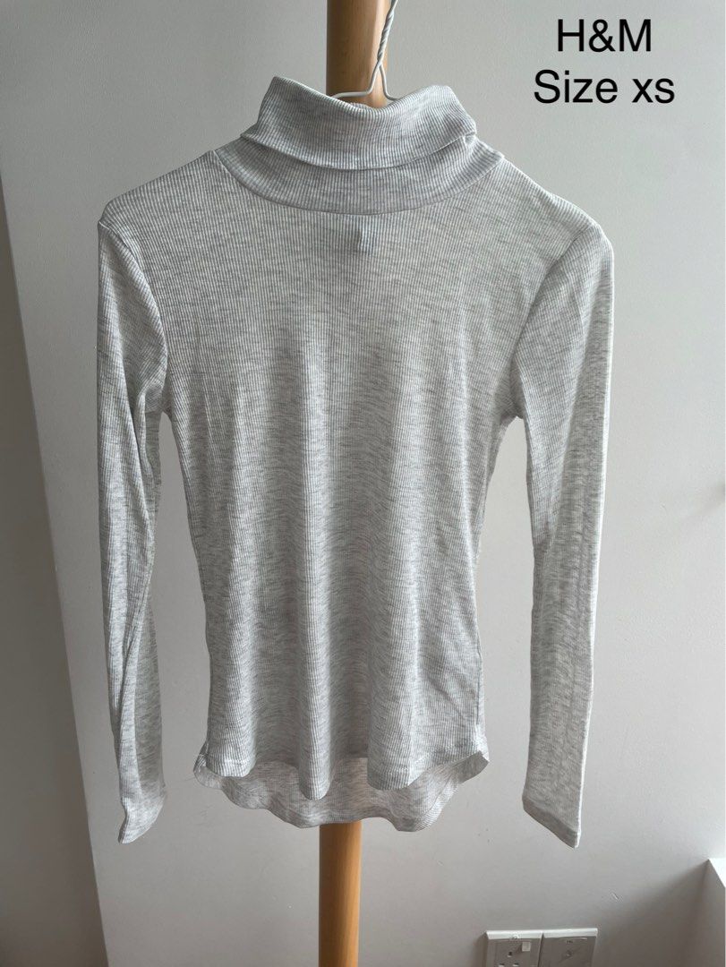 H and m high neck top sales
