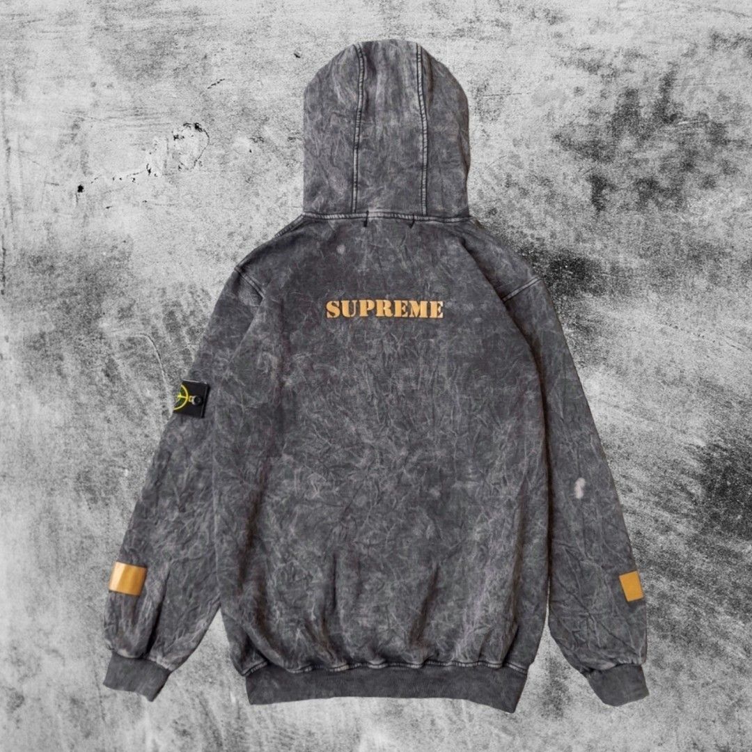 Supreme interstate teddy hoodie