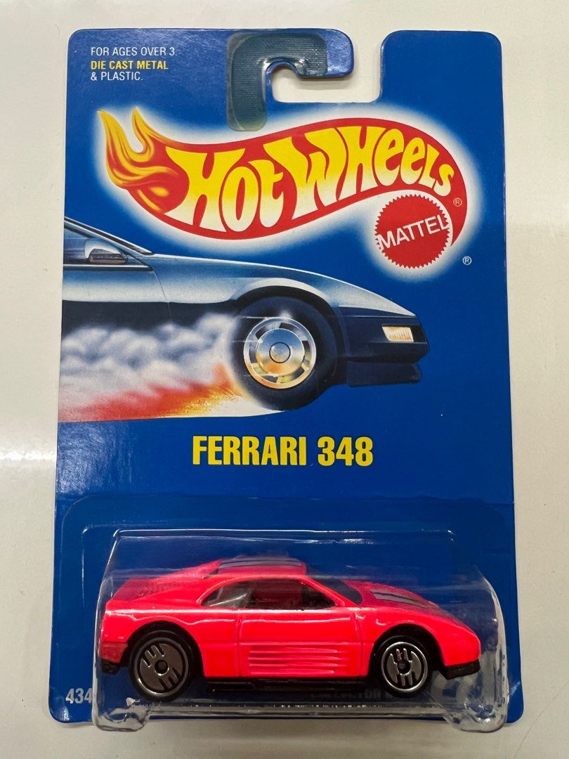 Hotwheels 1991 Ferrari 348 Pink Hobbies Toys Toys Games on