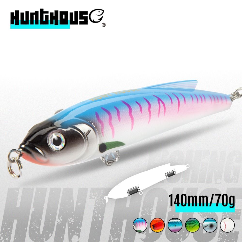 Hunthouse GT Pencil Fishing Lure 140mm 70g Trolling Saltwater