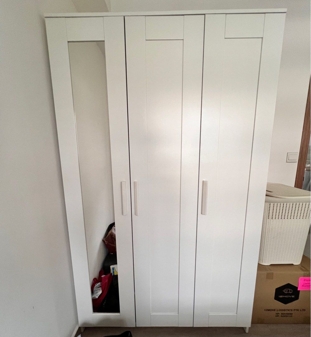 IKEA Brimnes Wardrobe, Furniture & Home Living, Furniture, Shelves