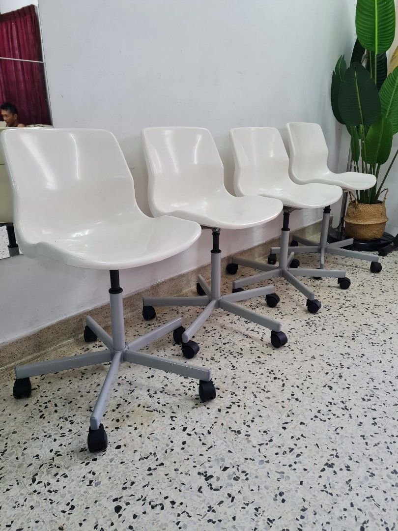 IKEA CHAIR SNILLE adjustable height & swivel, Furniture & Home Living