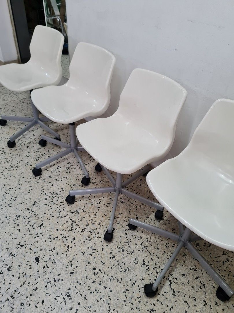 IKEA CHAIR SNILLE adjustable height & swivel, Furniture & Home Living