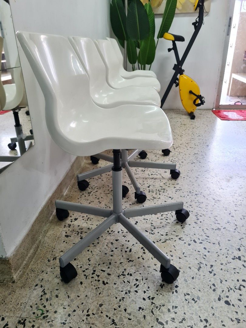 IKEA CHAIR SNILLE adjustable height & swivel, Furniture & Home Living