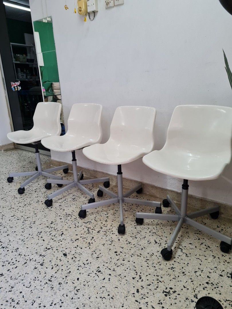 IKEA CHAIR SNILLE adjustable height & swivel, Furniture & Home Living