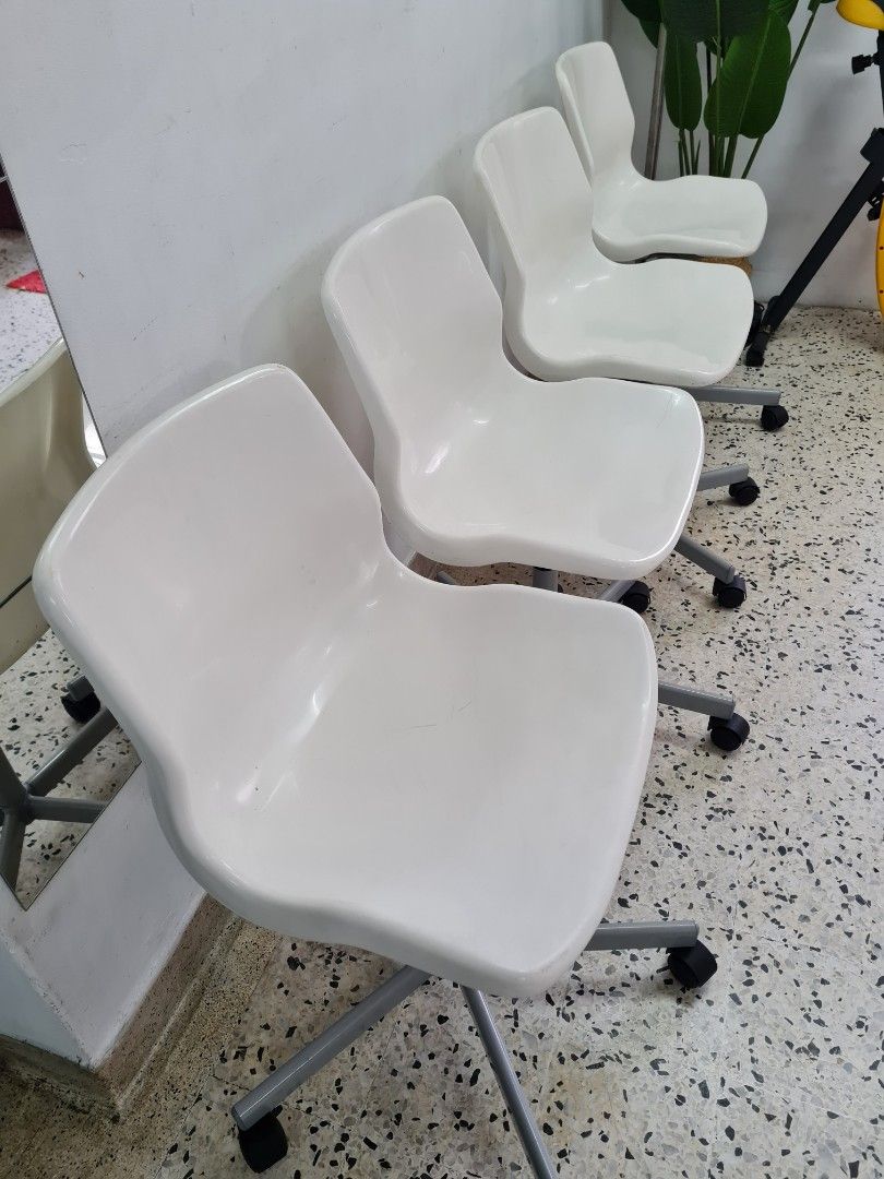 IKEA CHAIR SNILLE adjustable height & swivel, Furniture & Home Living