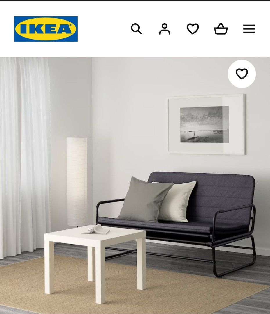 IKEA Hammarn Sofa Bed (we always used with cover so its very clean