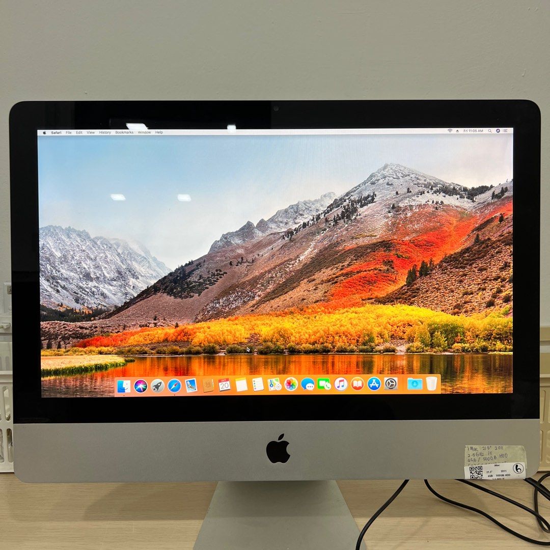 Apple iMac 21.5 Mid 2011 SSD500GB 16GB-
