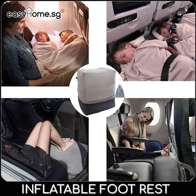 Inflatable foot deals rest plane