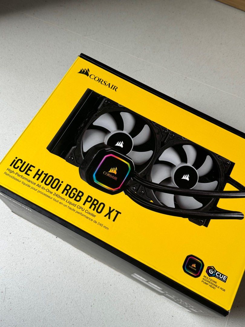 iqunix ITX case ZX1 water cooling edition with pcie 4.0 riser (Corsair