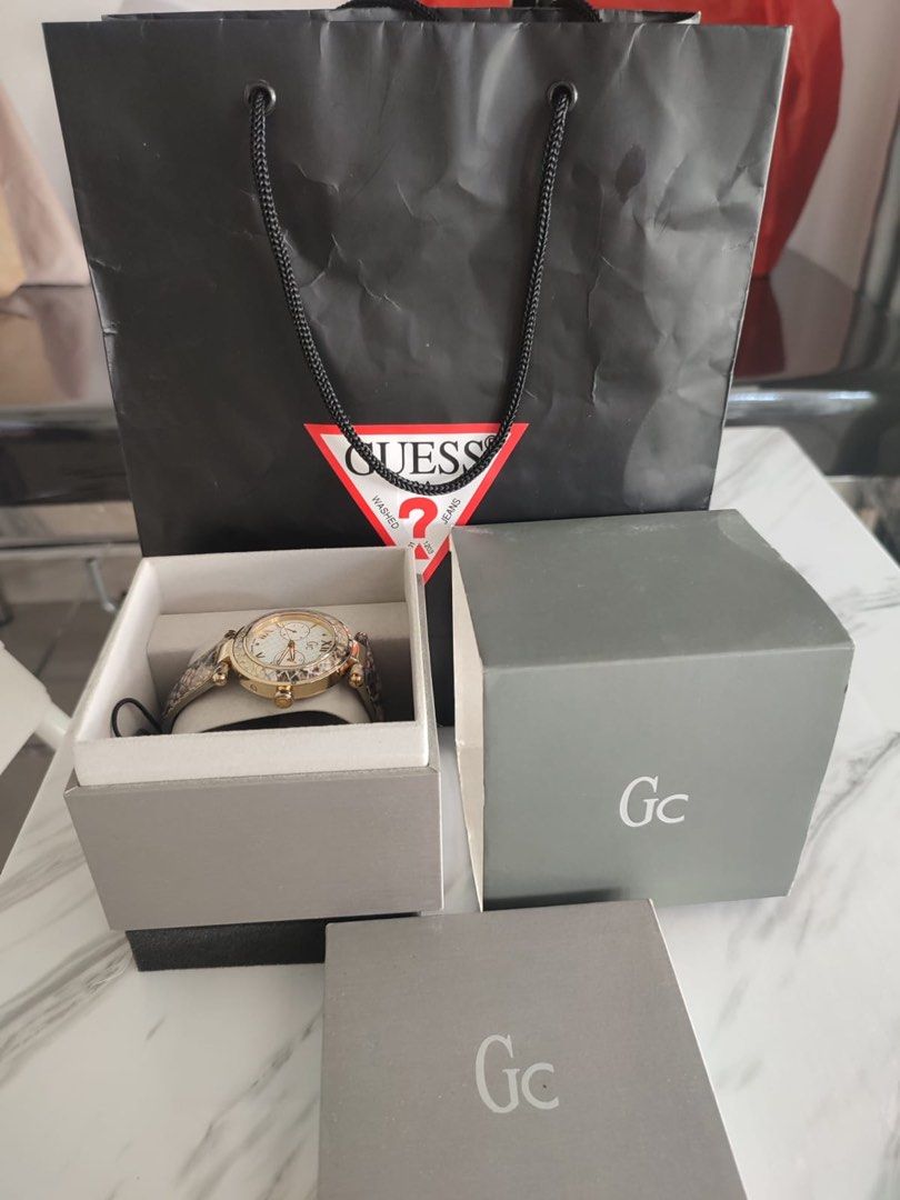 Jam guess oriiii lengkap, Barang Mewah, Jam Tangan di Carousell