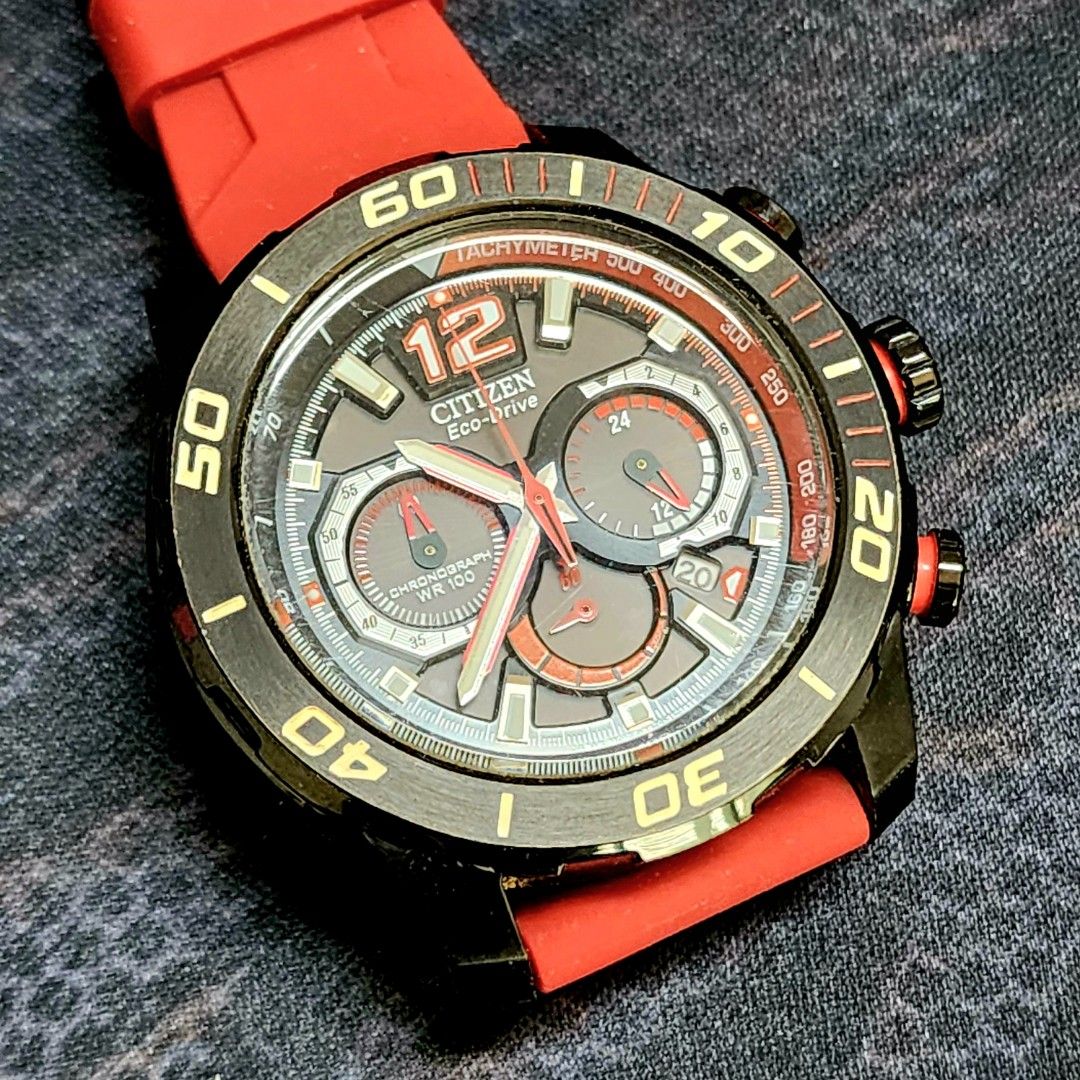 Jam tangan CITIZEN ECO DRIVE PRIMO STINGRAY 620 CA4085 08E