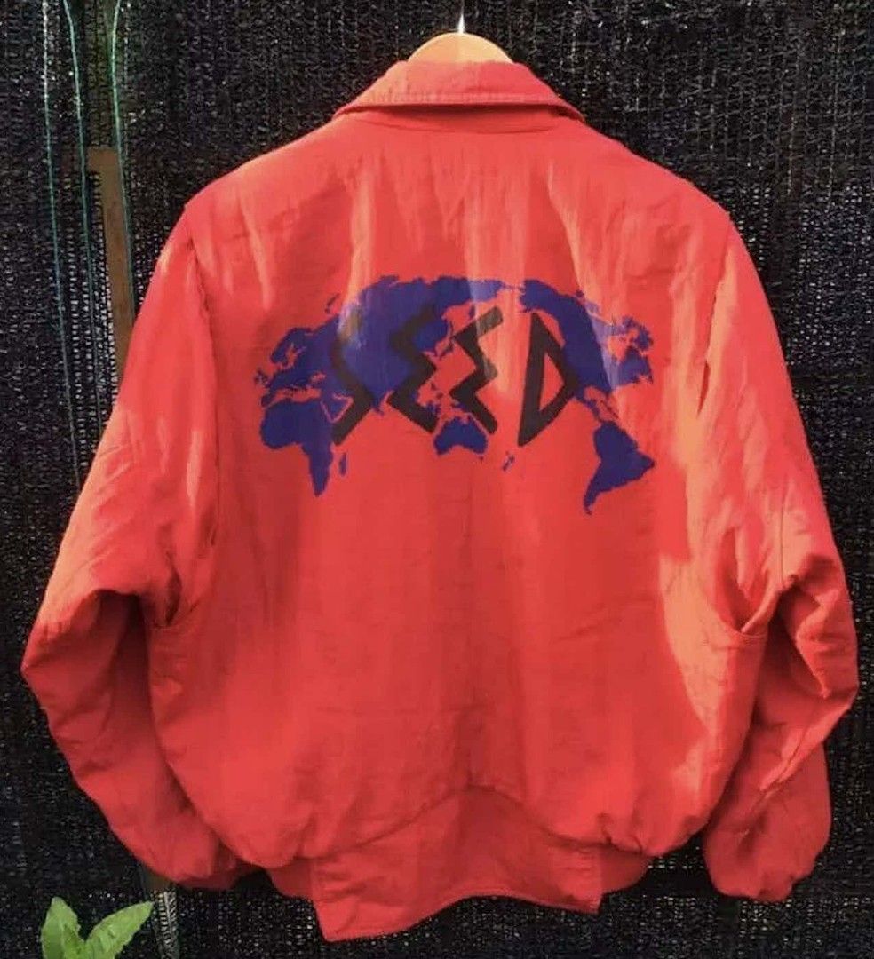 JAPANESE BRAND WORLD MAP JACKET