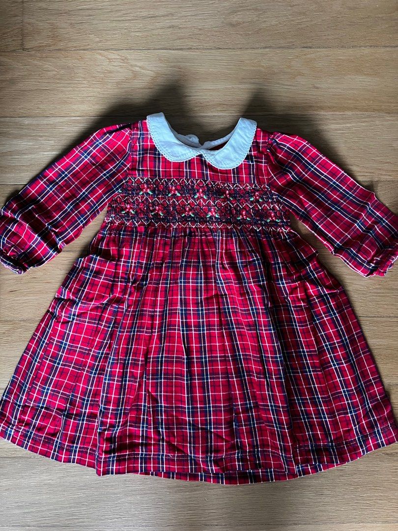 JojoMamanBebe Girls Christmas Dress 12 18m Babies Kids Babies
